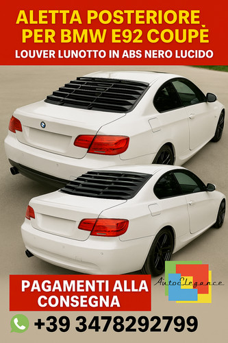 Aletta posteriore per bmw - aletta,